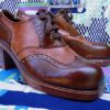LAST PAIR 70's mens DISCO SHOES UNWORN 10D LEATHER - Image 4