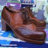 LAST PAIR 70's mens DISCO SHOES UNWORN 10D LEATHER