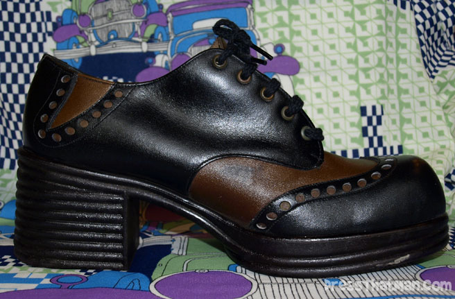 Louis Féraud 70's Original Collector's Platform Shoes 