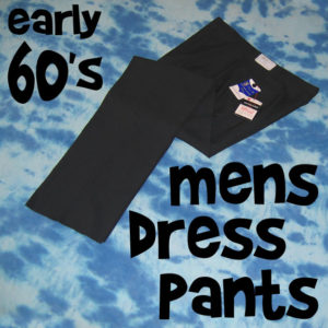 60s vintage pants