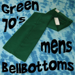 bellbottom polyester pants