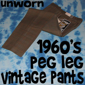 60s vintage pants