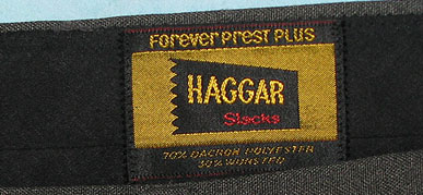 Haggar 1960’s Mens Gray Skinny Peg Leg UNWORN Pants 29.5×27.75 ...