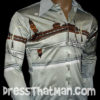 Vintage 70s mens dagger collar shirt UNWORN  S - Image 2
