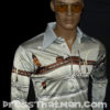 Vintage 70s mens dagger collar shirt UNWORN  S - Image 4