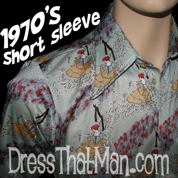 70s big collar shirts shop