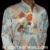70's mens XL vintage disco shirt UNWORN - Image 3