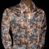 1970's AFRICA WILD LIFE mens disco shirt XL - Image 3