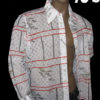 70s ORIGINAL unworn mens LACE disco shirt L - Image 3