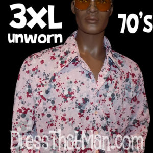 3xl vintage 70s shirt