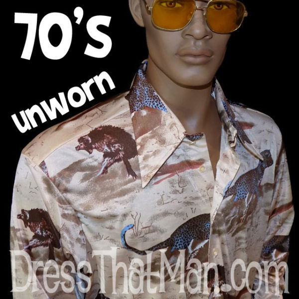 jungle vintage 70s shirt
