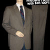 Hickey Freeman Mens Quality 80's Wool Suit 44 37W - Image 4