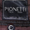 ITALIAN DESIGNER WOOL SUIT mens PIONETTI 42R 34W - Image 3