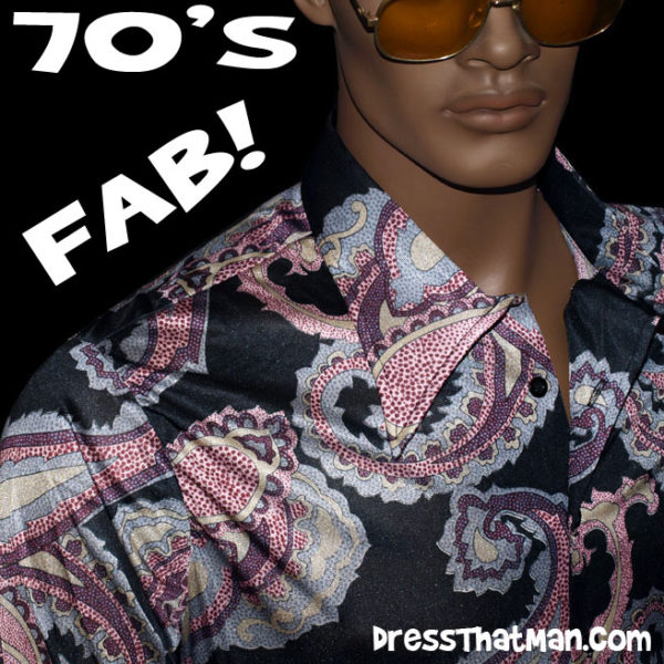 70's disco shirt