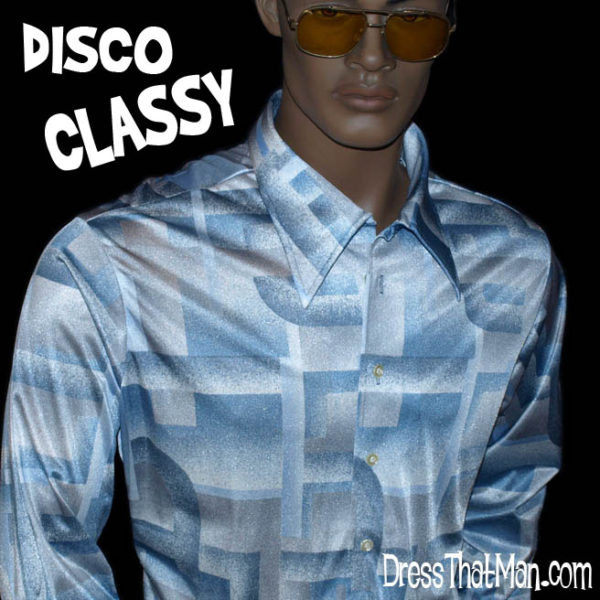 mens original 70s disco shirts