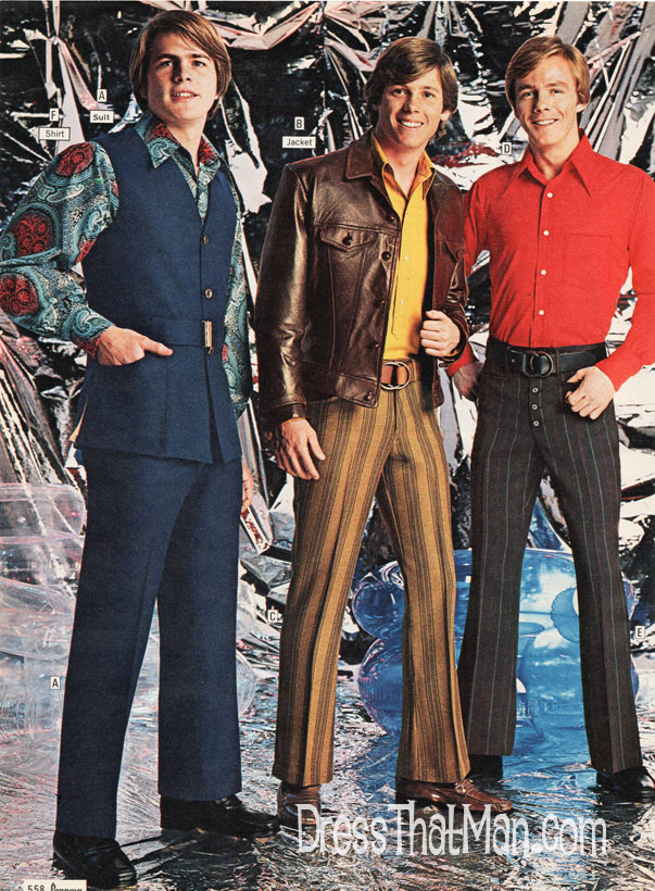 what men wore in the 70s
