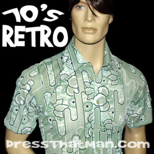 retro vintage mens shirts