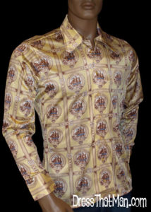 unworn vintage disco shirt
