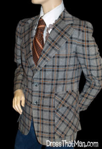 wide lapel suit jacket