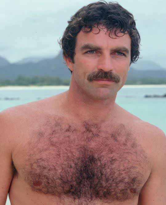 Hairy Men of the 70s - Tom Selleck