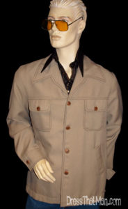 wide lapel 70s jacket