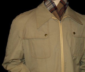 60s big collar coat