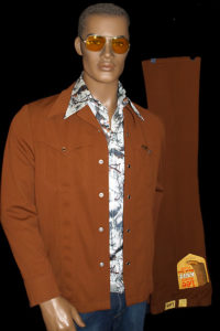 70s snap polyester suit