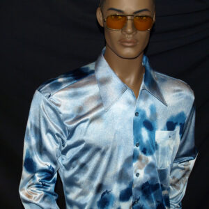 butterfly collar 70s shirts