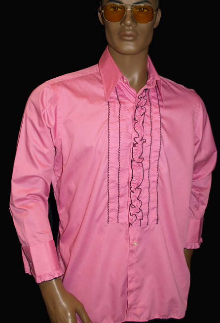pink tux shirt