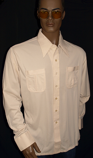 Big collar 2XL 70s style shirts