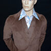 70s velvet Angels Flight mens suit 39 31W - Image 8