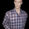 80s plaid mens shirt