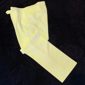 vintage gold pants lemon