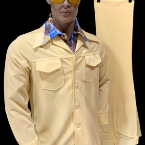 yellow leisure suit