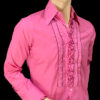 dagger collar tux shirt