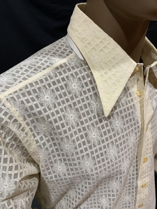 lace mens shirts