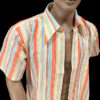 70s big collar short sleeves