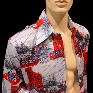 dagger collar mens shirts